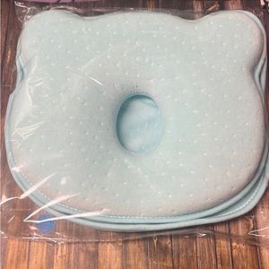 Clymene Baby Cotton Pillow Head Shaping Pillow for baby NWT Blue